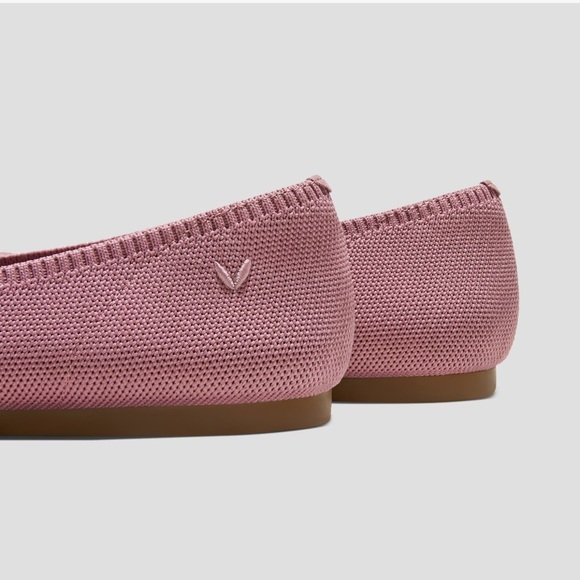 Vivaia Pointed-Toe Flat Dancers Mauve Pink Size 39, US 8 Ballet Flats Casual - Picture 7 of 15